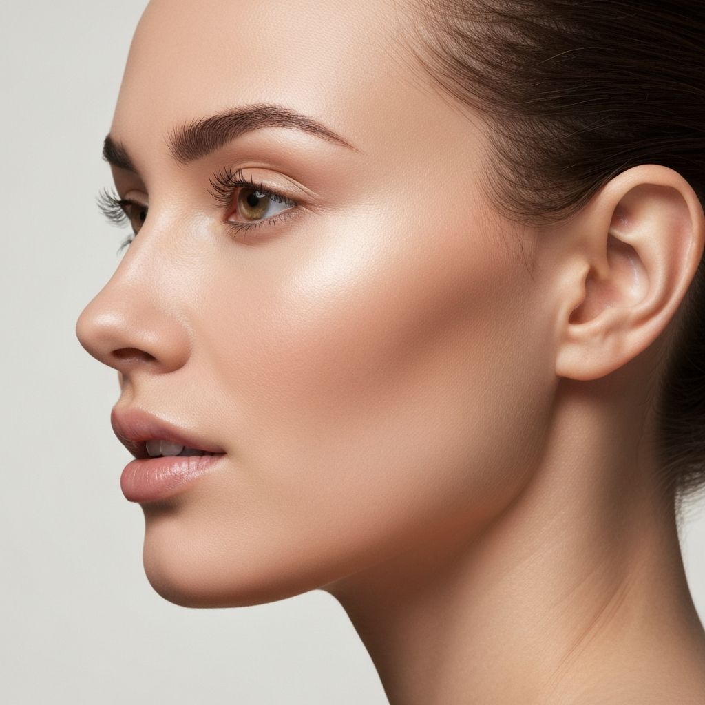 Efekt wypełniacza na policzkach