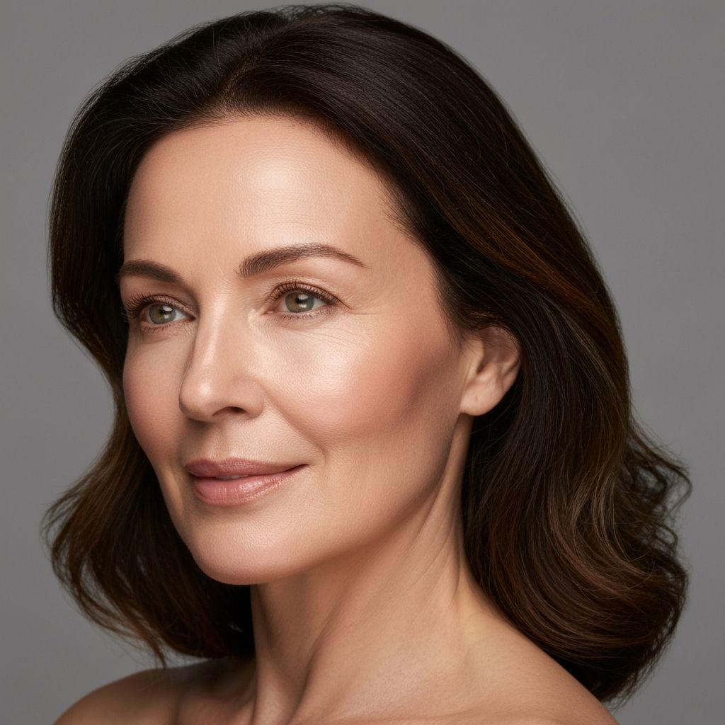 Efekt odmłodzenia twarzy